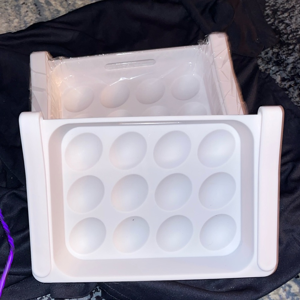 Under Shelf Refrigerator Egg Storage